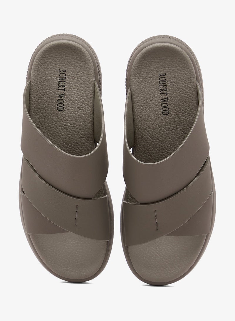 Robert Wood Mens Arabic Phylone Comfort Slipper - Image 4